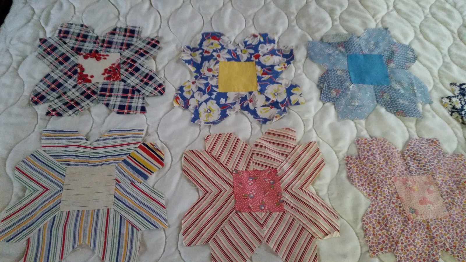 10 Vintage Quilt Blocks