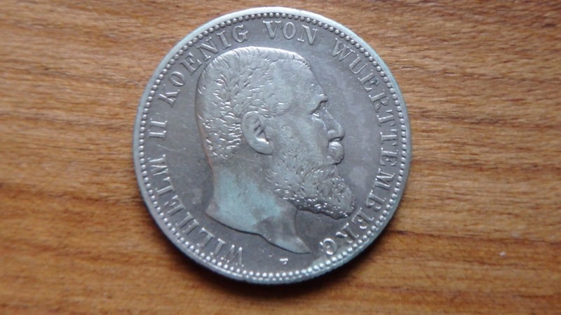 2 Mark WÃ¼Rttemberg J174 1901  Ss