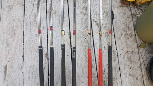 Titleist 755 Forged Iron Set 4 thru pitching wedge stiff flex shafts