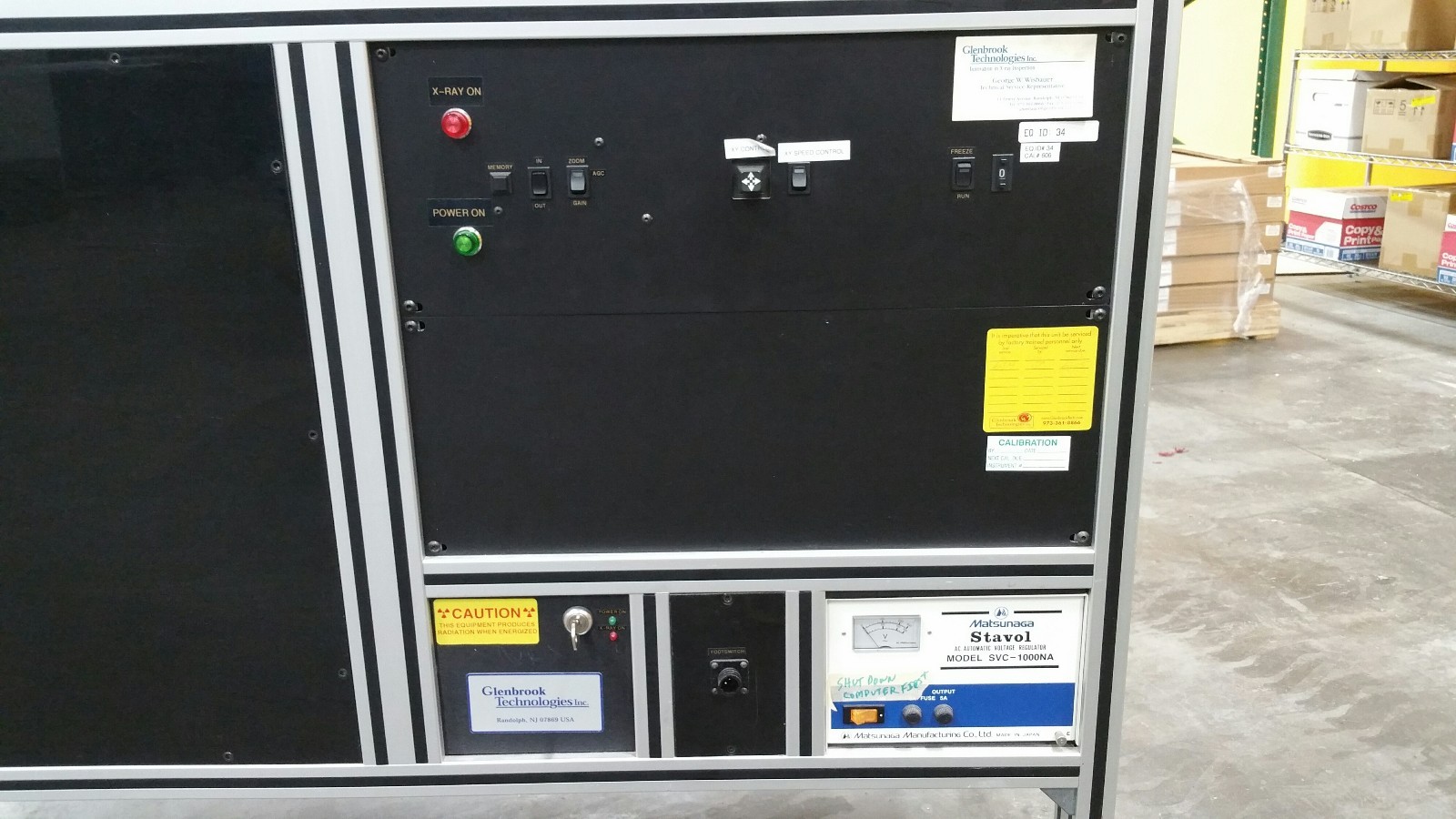 Glenbrook RTX-113HV X-Ray System