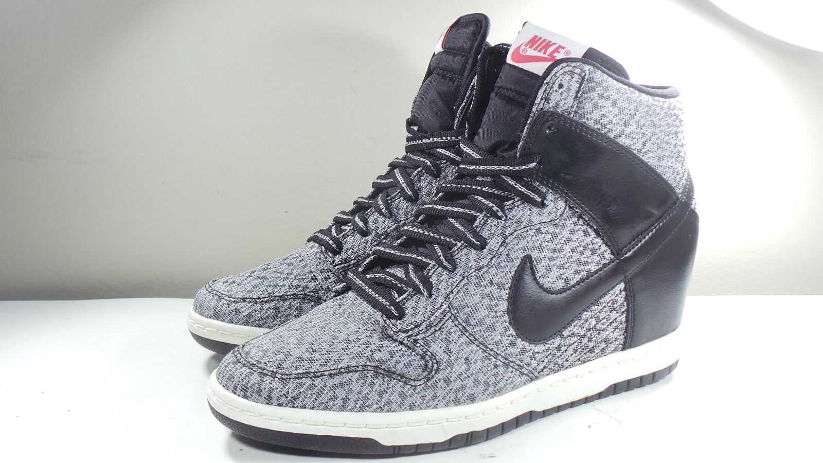 SKY-HI’sTHE BEST RARE Nike Dunk Sky Hi Mesh Black High Top Fashion Sneakers