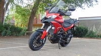 Ducati Multistrada 1200S Granturismo 2014 full luggage spec Italian tourer 