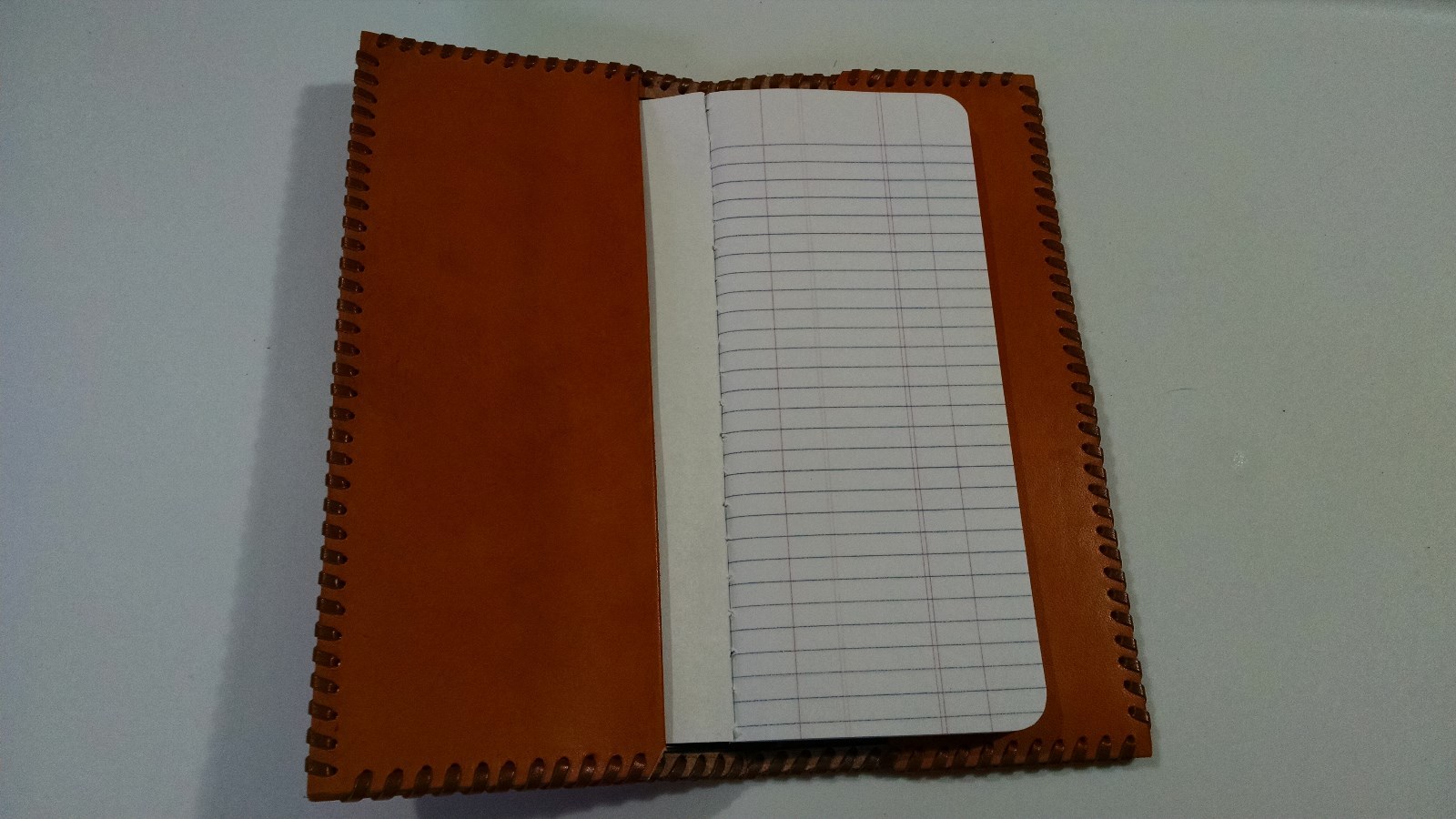 Oil Field Leather Pipe Tally Book Cover 8.75