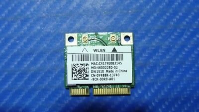Dell Alienware M17X 17.3" Genuine Laptop Wireless WiFi Card Y488R BCM94322HM8L