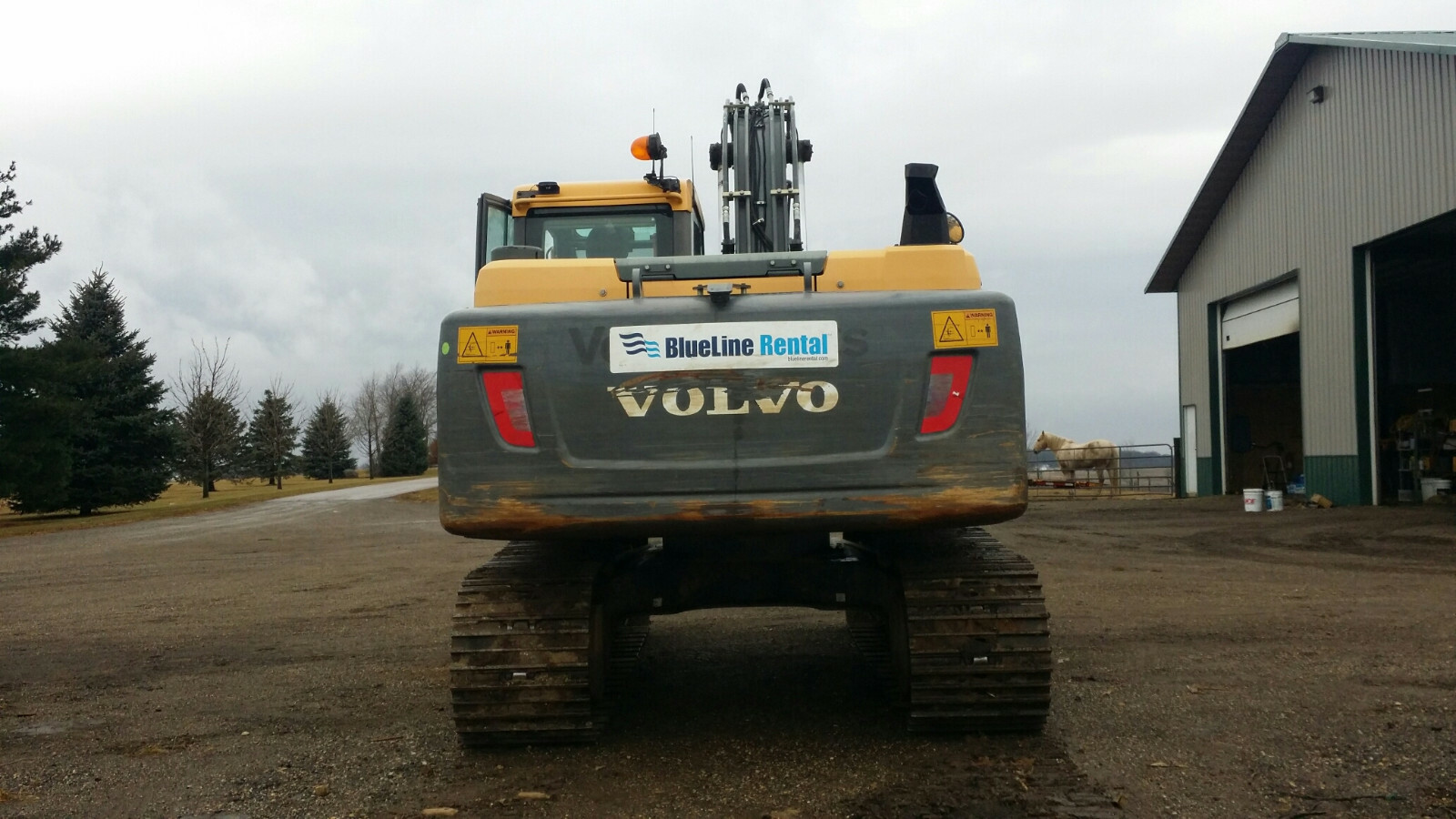 2012 VOLVO 160 DLC EXCAVATOR