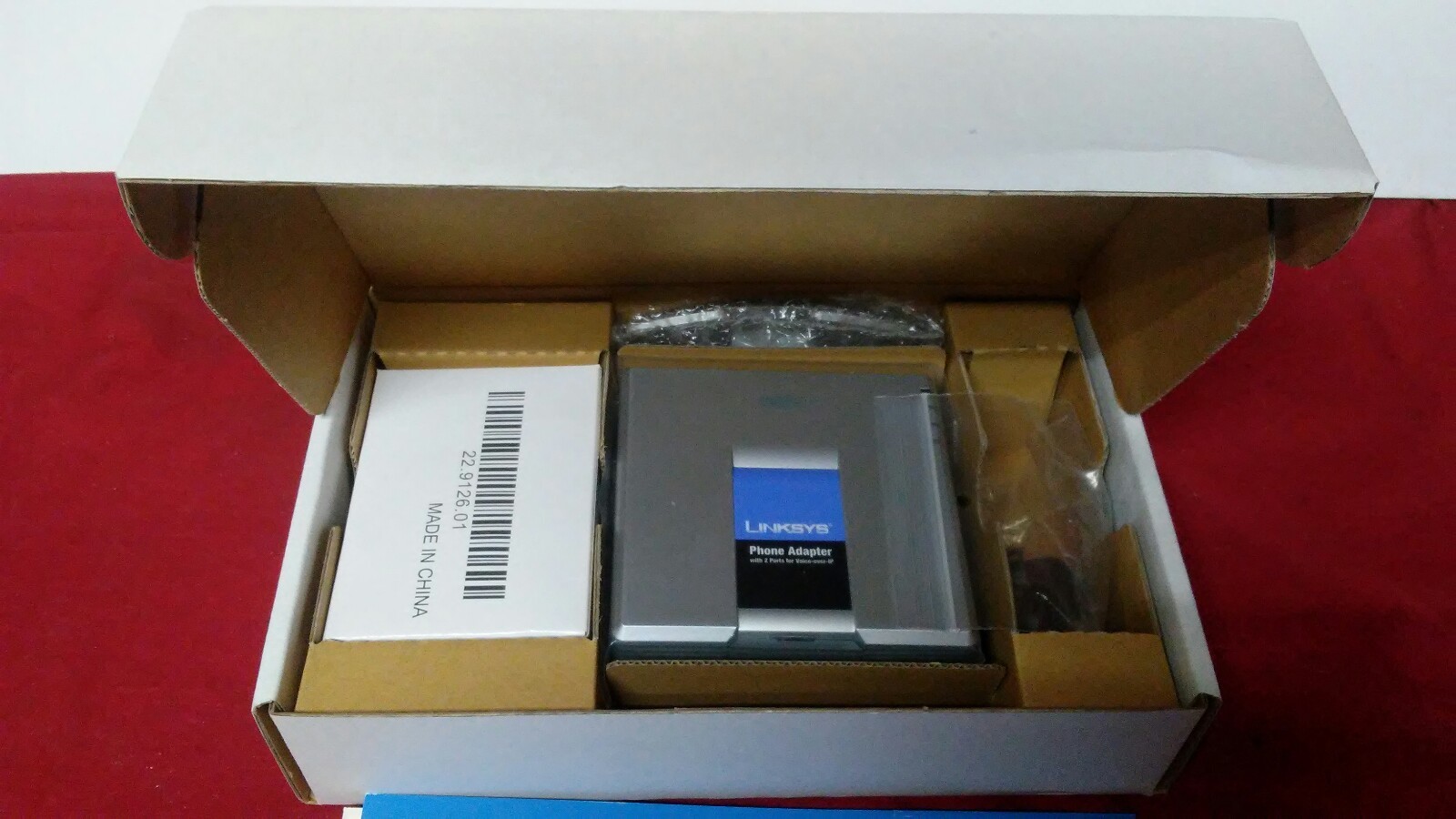 Linksys PAP2 Vonage Start Up Kit, VOIP Phone Adapter 2 Port                  A1