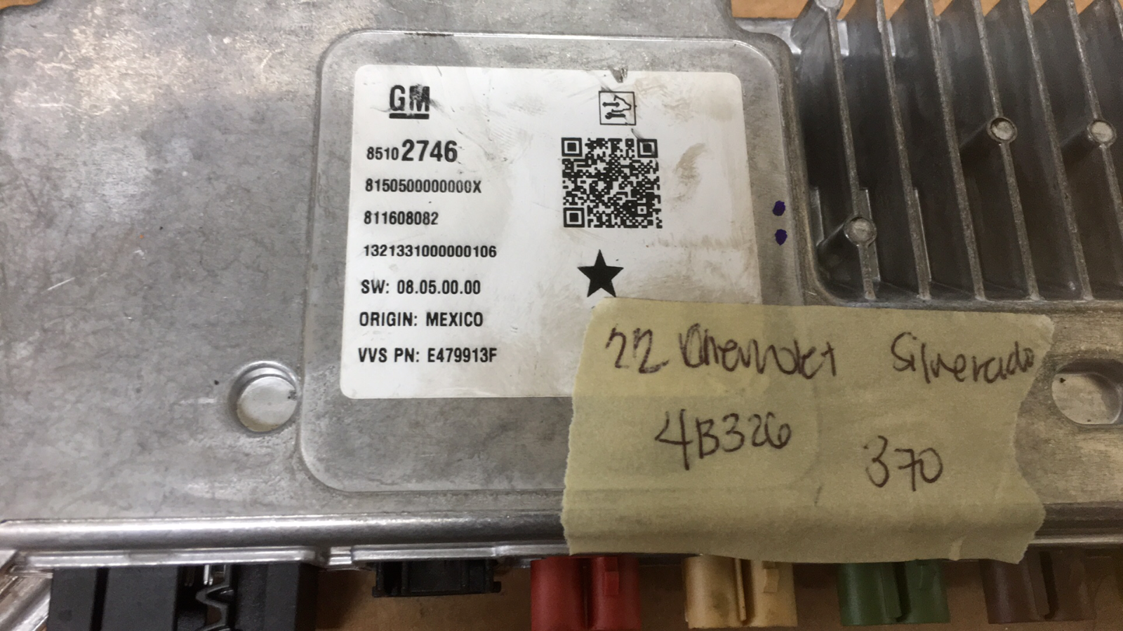 85102746 Chevrolet Silverado or GMC Sierra ecm ecu computer