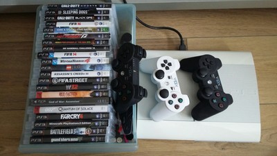 Image Console SONY PLAYSTATION 3 ULTRA SLIM 500 Go + Jeux Image Console SONY PLAYSTATION 3 ULTRA SLIM 500 Go + Jeux