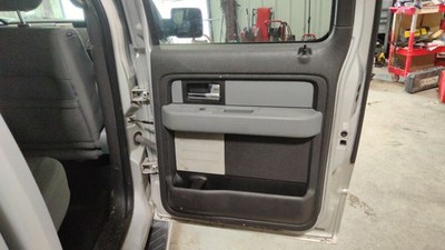 2011-2014 Ford F150 RH Passenger Rear Door Interior Trim Panel Steel Gray