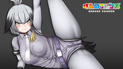 Anime kemono friends stockings short hair girls Playmat Game Mat Desk