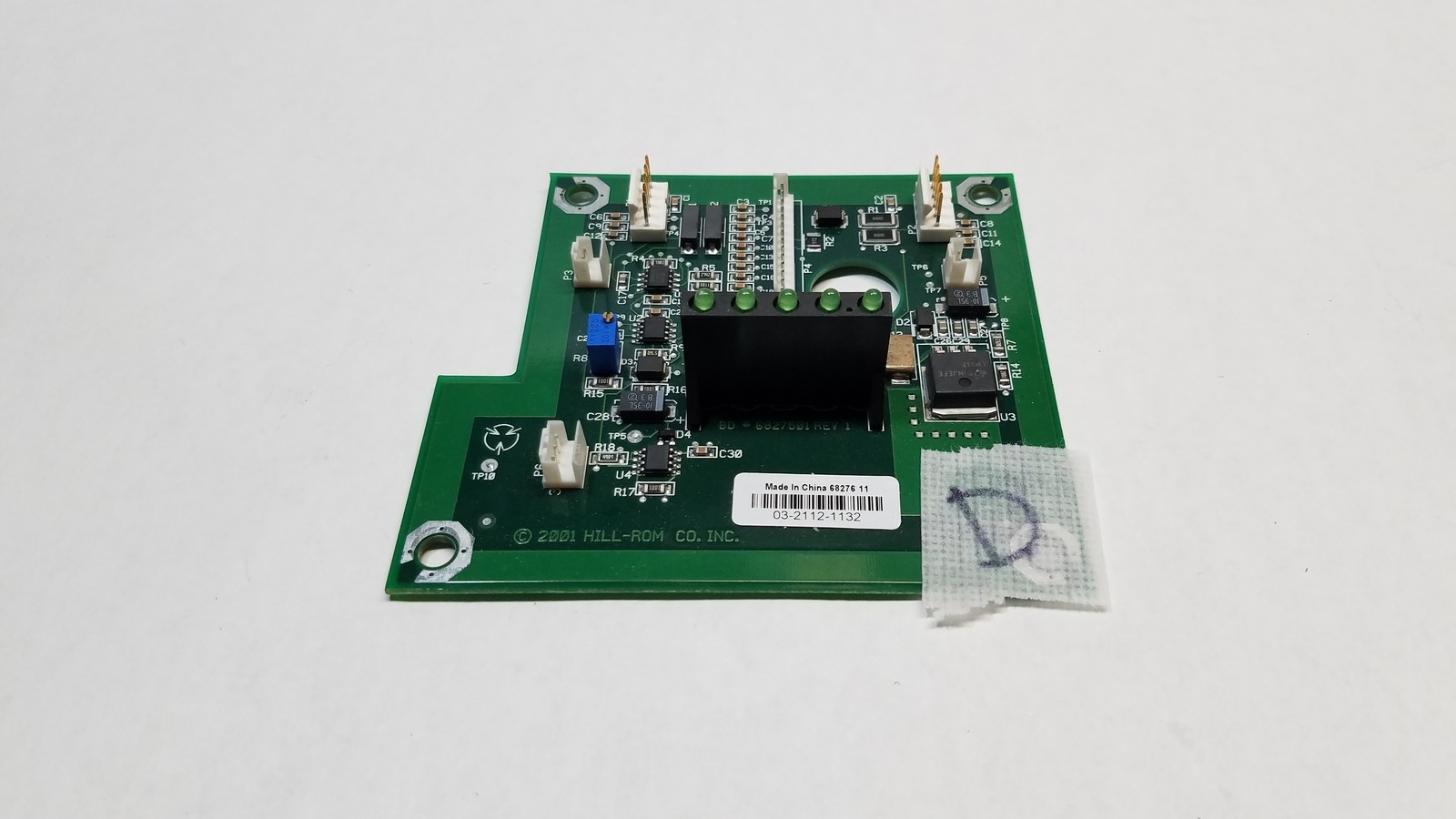 Hill-Rom 2001 03-2112-1132, 68276 11 Light Relay Control Mother Board