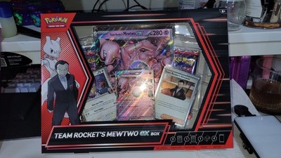 ポケモンカードゲーム TEAM ROCKET'S MEWTWO EX BOX Pokemon Team Rockets Mewtwo ex Box - Walmart.com