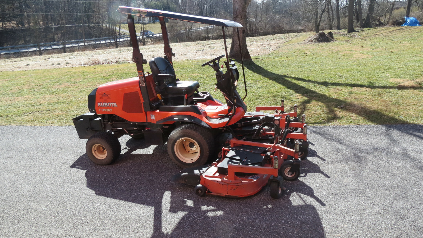 2015 Kubota F3990 4x4 100