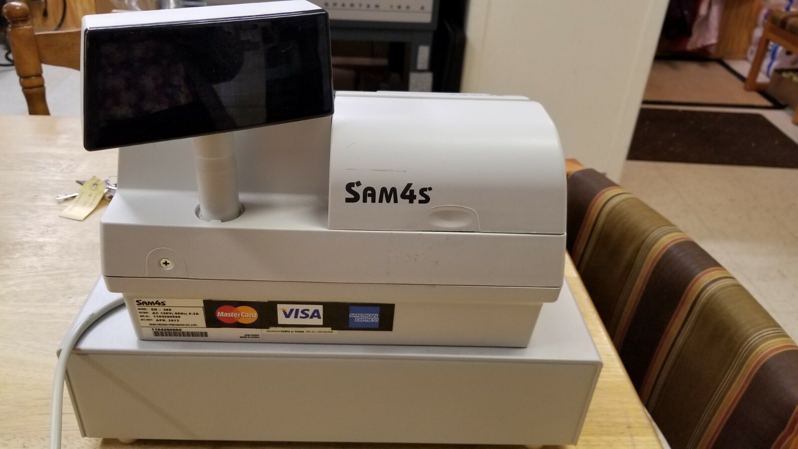 sam4s electronic cash register