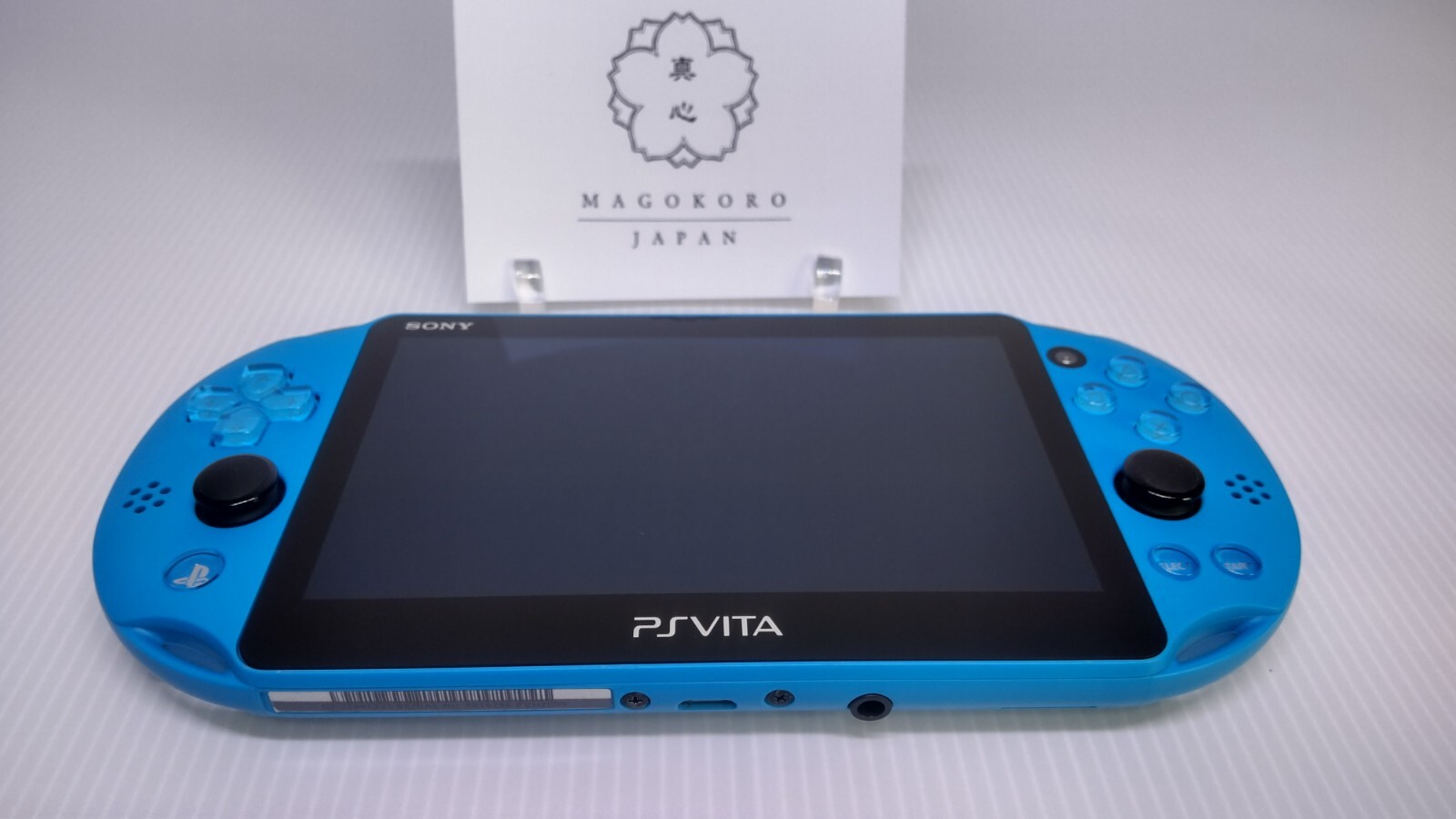 PlayStation Vita - 未使用美品 SONY  PS Vita PCH-2000 ZA23 アクアブルー Sony PlayStation Vita 16GB - Aqua Blue (PCH-2000ZA23) for