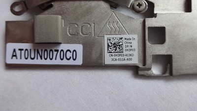 DELL Alienware 18 GPU Heatsink  0H3P03 H3P03