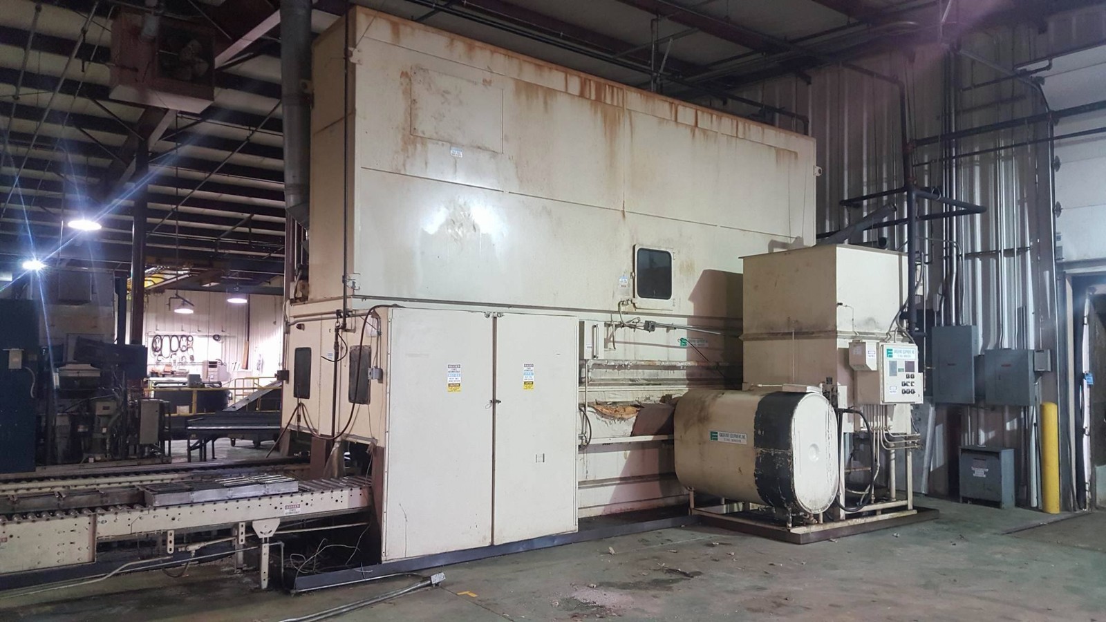FINISHING EQUIPMENT AE 2D 0 SP AE 240  460 V THERMAL OXIDIZER VAPOR DEGREASER
