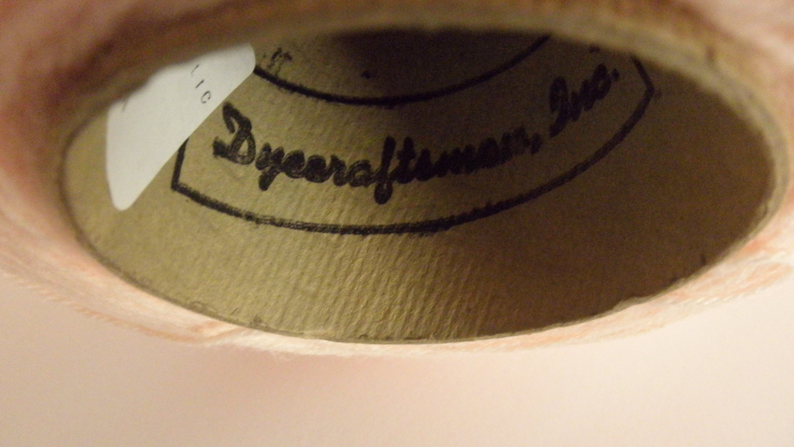 VTG 100% Acrylic Nomis Yarn Peach 8680 One Pound Cone  Dyecraftsman, Inc.USA