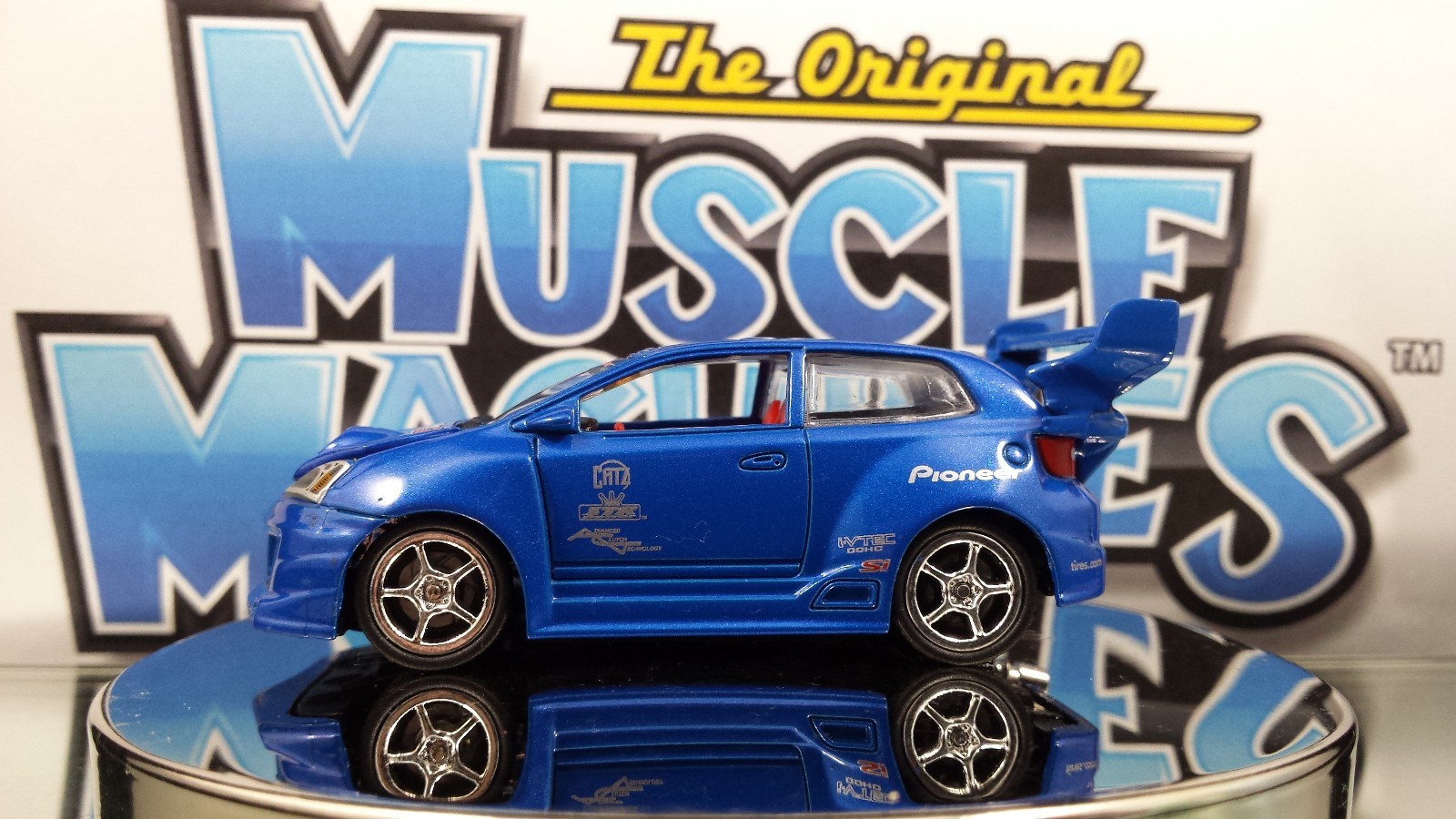 Muscle Machines 2003 Honda Civic Type R Blue