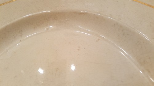 Vintage Antique VERONA CHINA #69 Turkey or Ham Serving Platter Made In U.S.A.