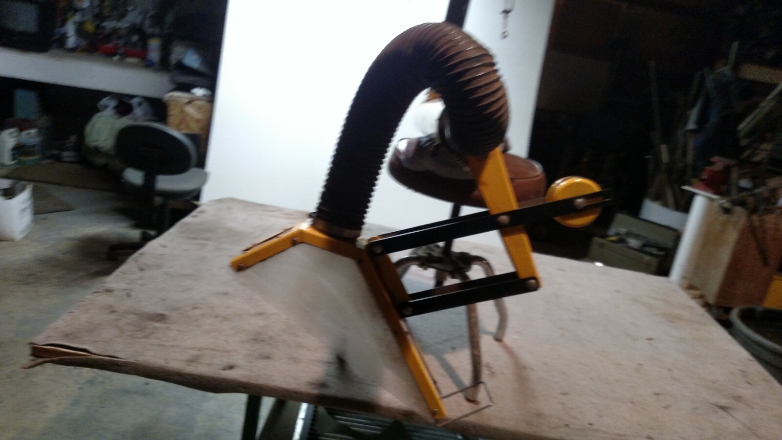 EXCALIBUR 4-Inch FLOATING SUSPENDED OVERARM Dust Collection Guard INV# 909-44