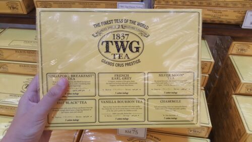 1837 TWG TEA TASTER COLLECTION 6 TYPES TEA IN BOX ORIGINAL 1837 TWG TEA TASTER COLLECTION 6 TYPES TEA IN BOX ORIGINAL