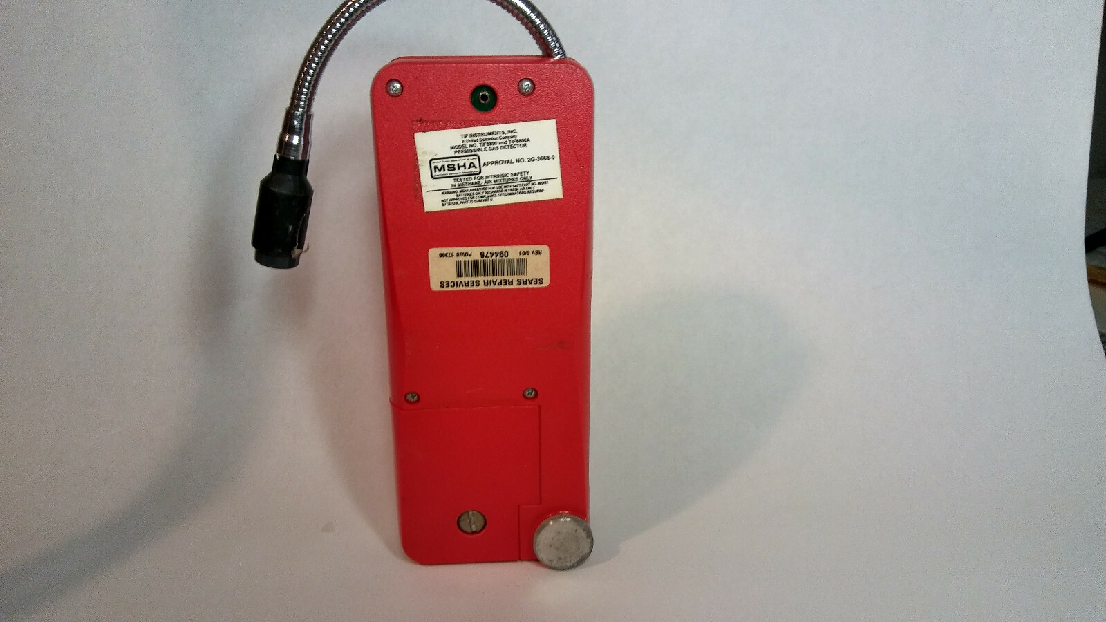 TIF 8800A Combustible Gas Detector USED Fresh Rechargable Batteries