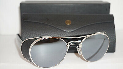 Matsuda Sunglasses New Shiny Silver Grey Mirror Polarized Matsuda Sunglasses New Shiny Silver Grey Mirror Polarized