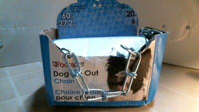 Boss Pet PDQ 20' Tie Chain, for Dogs 60 lbs. FREE SHIPPING