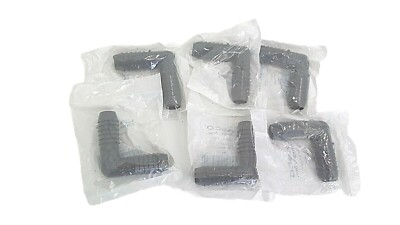 Lasco  3/4 in. Insert  x 3/4 in. Dia. Insert  PVC  Elbow Lot of 6