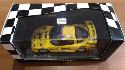 Corvette C5-R GTS 63 Class Winner Le Mans 2002 1:43 Minichamps 400021463