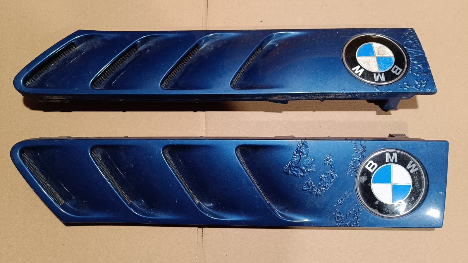 2 x BMW Z3 SIDE GILLS GRILLES GRILL MESH VENTS FRONT WING