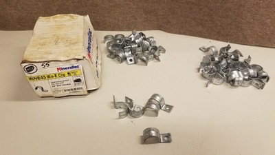 LOT OF 55 Minerallac MINE45 Min-E Clip 3/4'' EMT Conduit