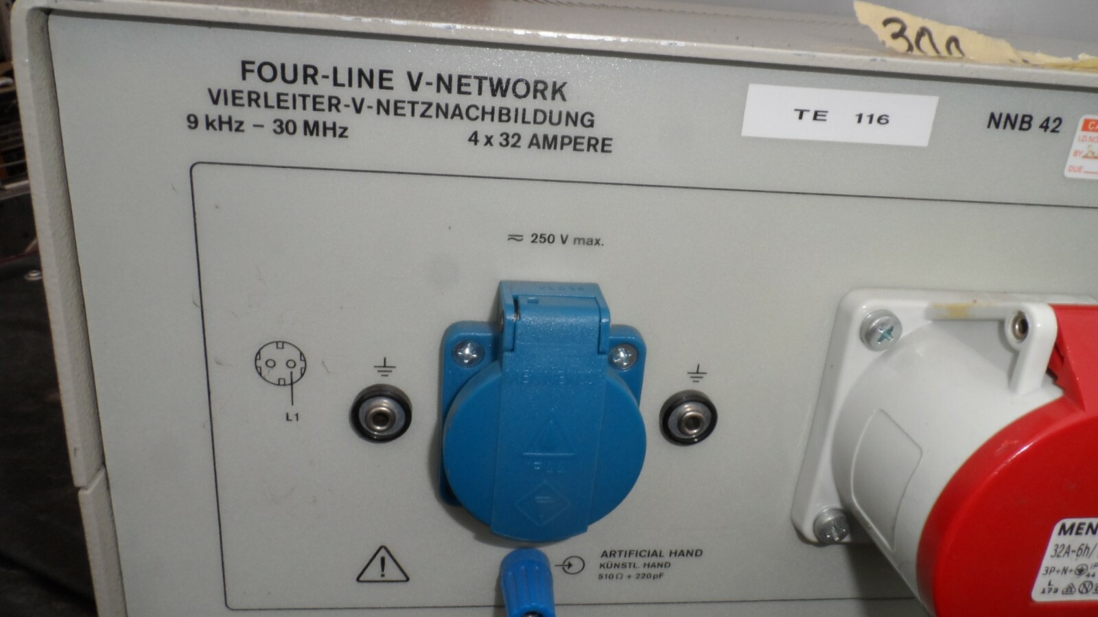 Schaffner FOUR- Line Impedance Stabilization Network  V-LISN NNB 42