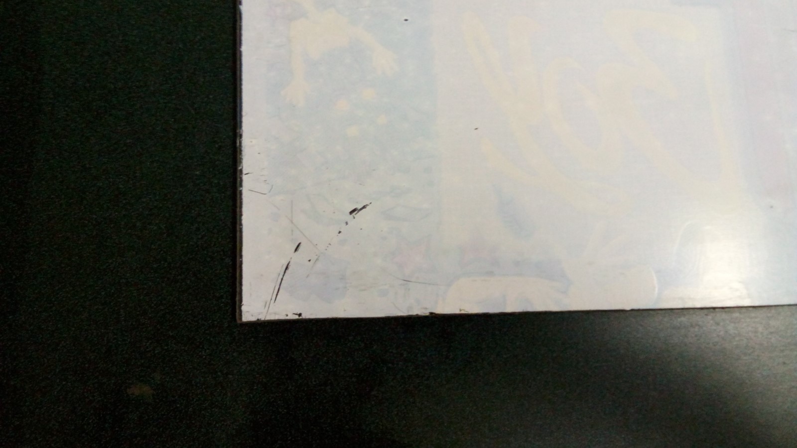 Original Sammy DJ Boy Video Arcade Game Marquee on plexiglass  #1