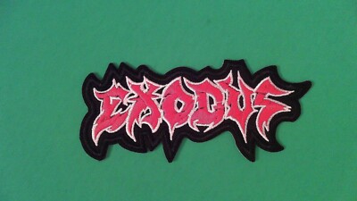 Exodus Iron On Patch! Thrash Metal Metallica Megadeth Slayer