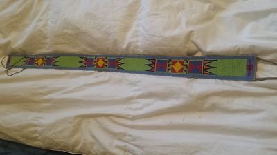 Northern Cree Beaded Belt