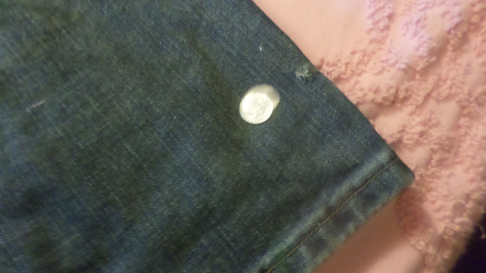 BOYS SZ 16H LEE DUNGAREE CARPENTER ADJUSTABLE WAISTJEANS GUC