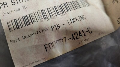 Genuine Ford Lock Pin D8BZ-4241-C