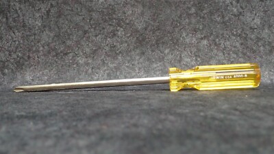 New 4000-8 IRWIN #4 PH4 Phillips XL Screwdriver 8'' x 3/8'' Shk,12-1/4''OAL BN112