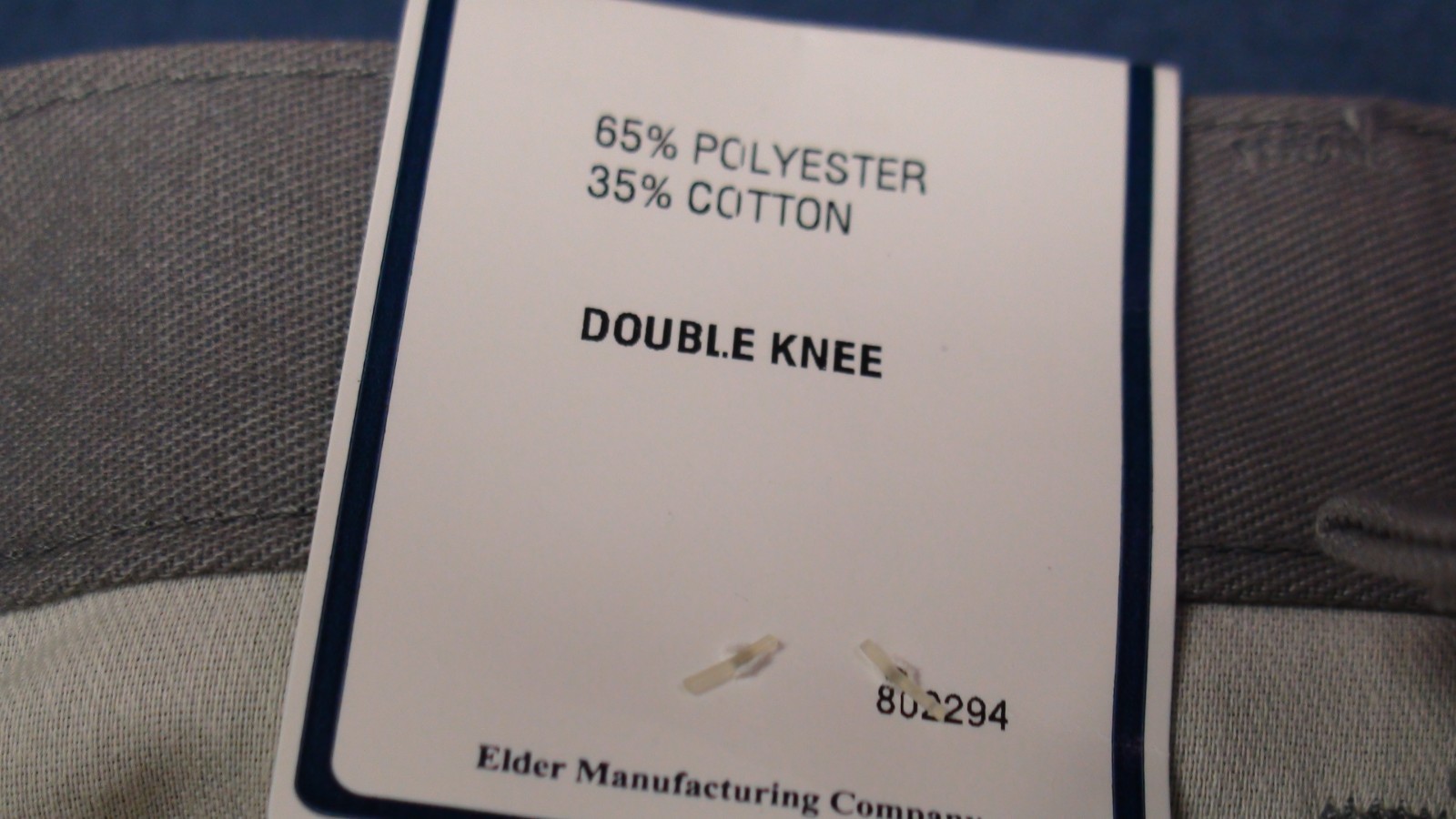 TOM SAWYER BOYS REG SIZE 8 WAIST 24 PANTS UNIFORM DOUBLE KNEE NEW WITH TAGS