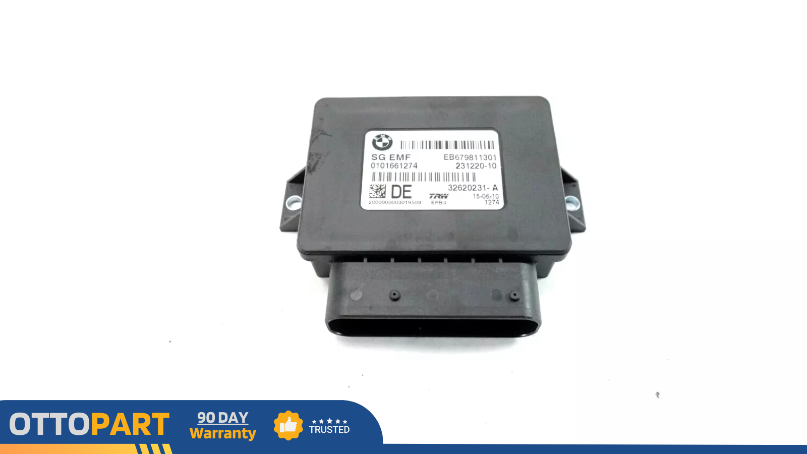 11 - 16 BMW F10 528I 535I 550I Parking Brake Control Module Unit 32620301-B OEM