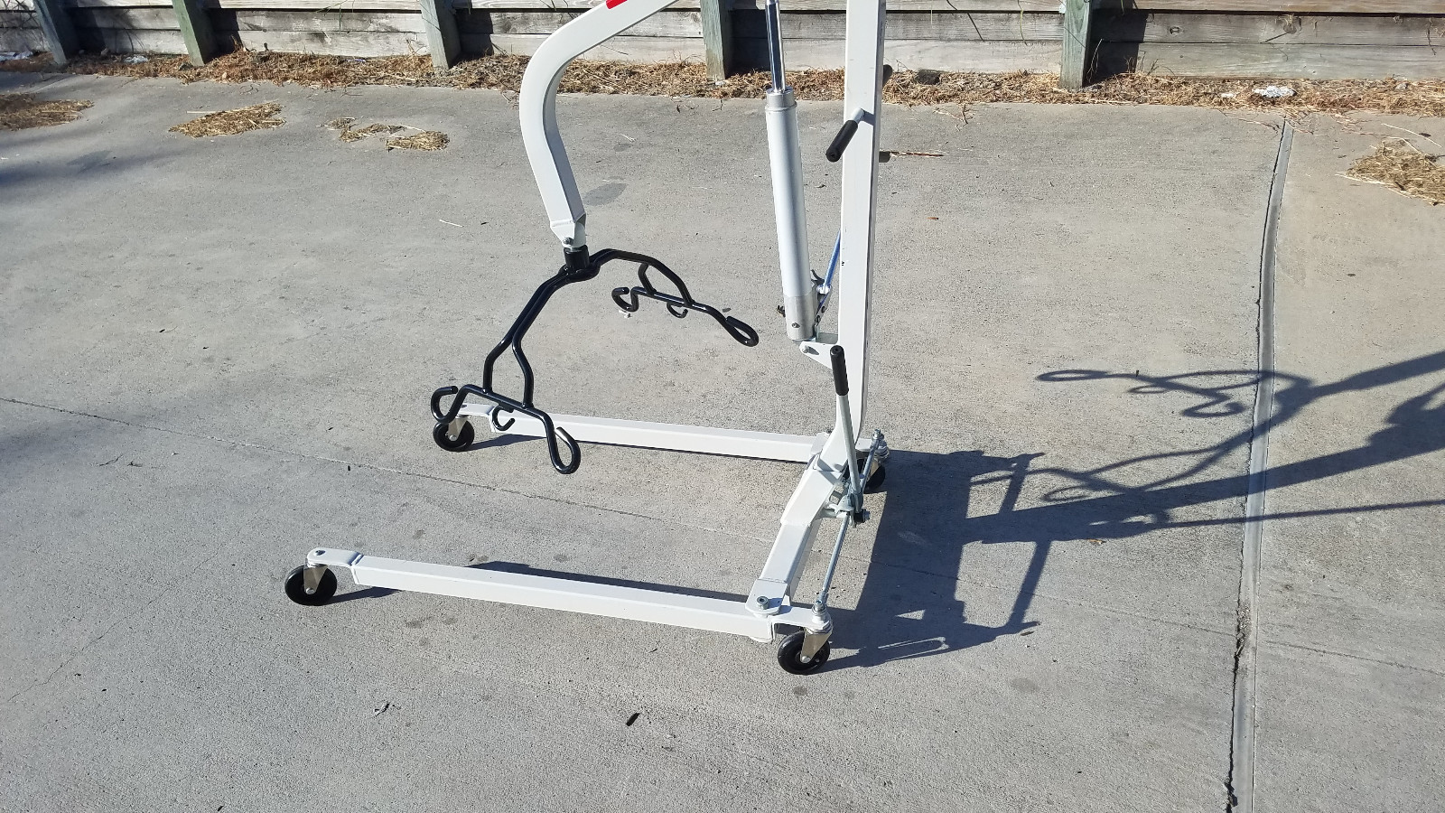 Convertible Hydraulic Hoyer PATIENT LIFT hoist manual 400 pound capacity