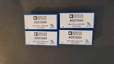 lot of 4 AD210AN ISOLATION AMPLIFIER PHILIPPINES 1610-21