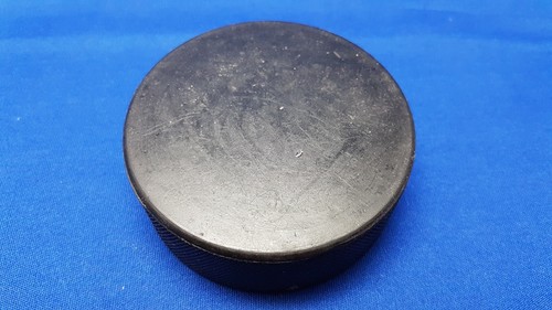 VINTAGE EDMONTON OILERS 1980s NHL Hockey Puck VICEROY