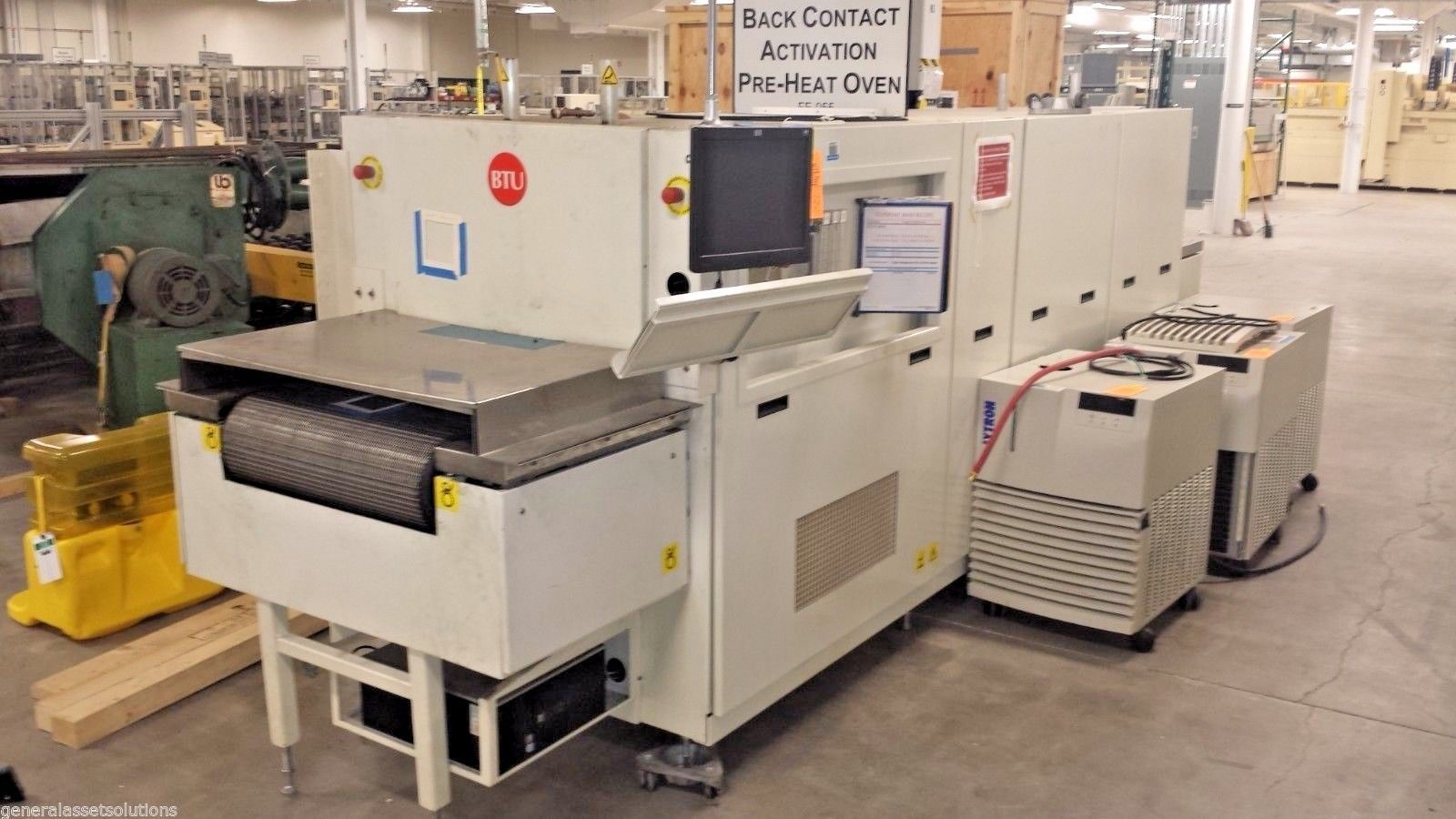 2009 BTU INTERNATIONAL DR251-7-1 PREHEAT TUNNEL OVEN 662F° *CAN SHIP*