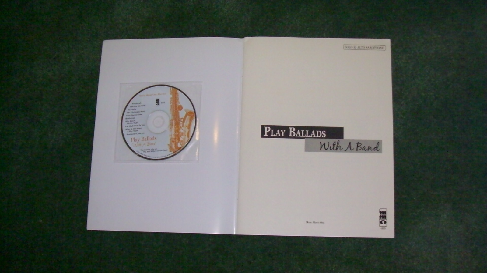 Play Ballads: Music Minus One, for Alto Sax