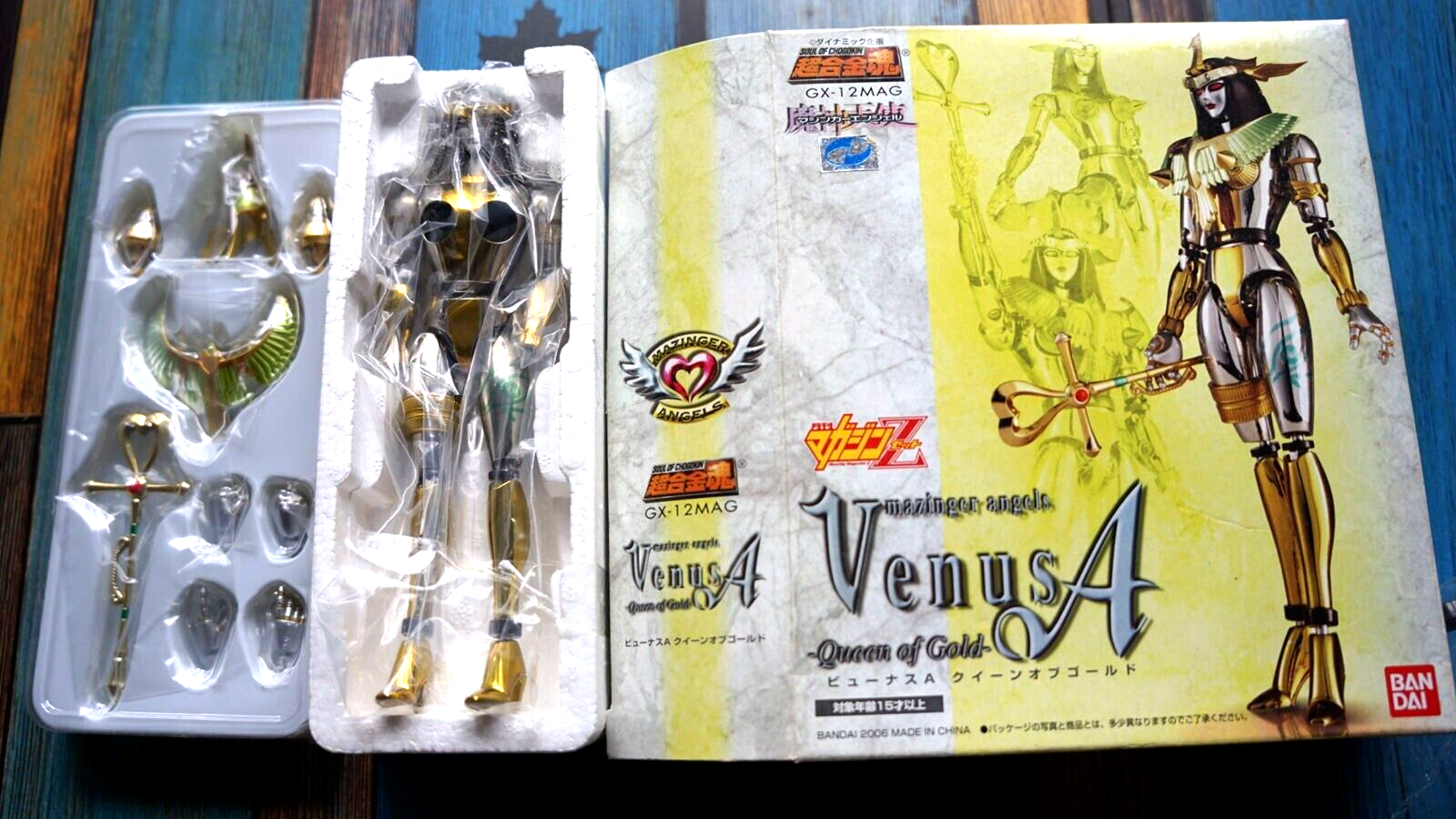 SOUL of CHOGOKIN GX-12-MAG Mazinger Z Angels Venus A Queen