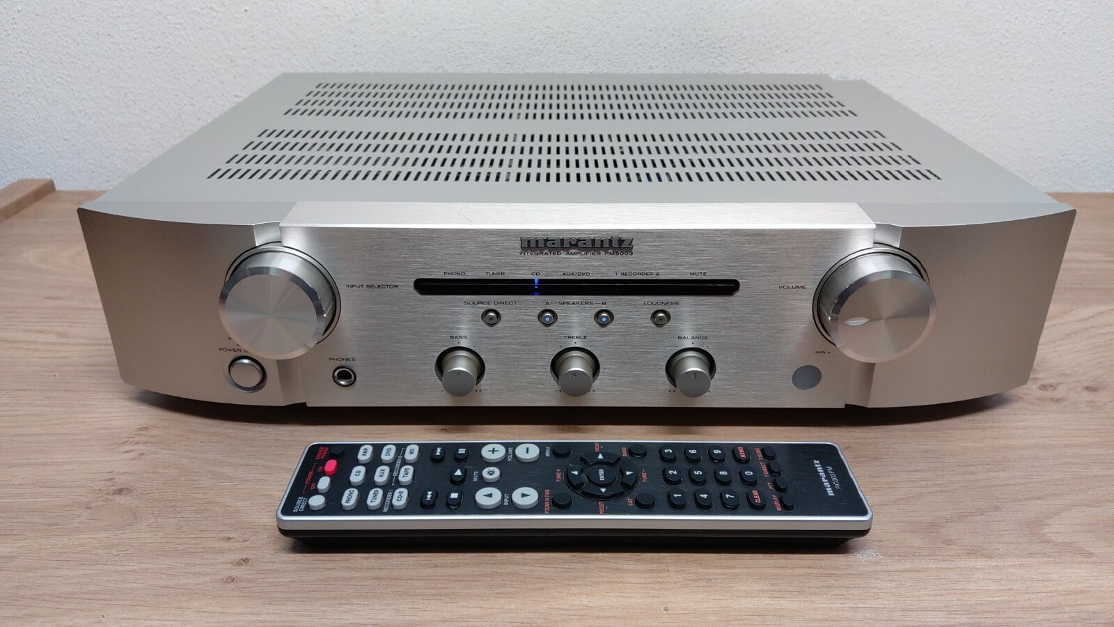 Marantz PM5003 Silver/Gold Stereo Integrated Amplifier Marantz PM5003 Silver/Gold Stereo Integrated Amplifier