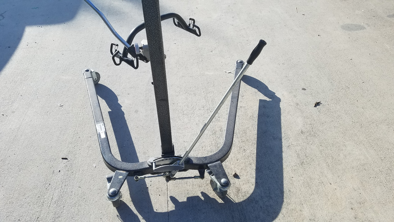 LUMEX LF1031 PATIENT LIFT hoist manual HYDRAULIC  400 Lb Capacity